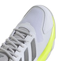 A Tutto Campo - ADIDAS COURTJAM CONTROL 3 W CL FTWR WHITE/IRON METAL/LUCID LEMON