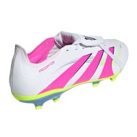 A Tutto Campo - ADIDAS PREDATOR LEAGUE FOLD OVERTONGUE FG MG Cloud White / Lucid Pink / Lucid Lemon