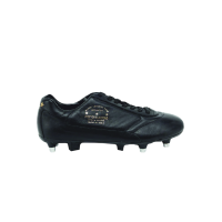 A Tutto Campo - Scarpe calcio Artigianali PANTOFOLA D'ORO CLASSIC SG MIX VITELLO NERO