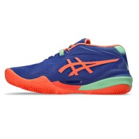 A Tutto Campo - ASICS GEL-RESOLUTION X PADEL Dark Cobalt / Vivid Coral 1041A492 402