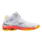 MIZUNO WAVE VOLTAGE 2 MID White/Fiery Coral 2/Citrus MIZUNO WAVE VOLTAGE 2 MID White/Fiery Coral 2/Citrus