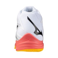 A Tutto Campo - Scarpa volley MIZUNO THUNDER BLADE Z MID White/Fiery Coral 2/Citrus