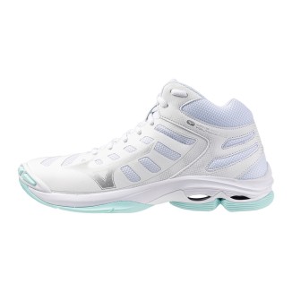 MIZUNO WAVE VOLTAGE 2 MID WOMAN White/Blue Tint