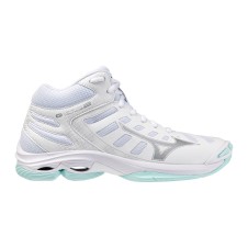 A Tutto Campo - MIZUNO WAVE VOLTAGE 2 MID WOMAN White/Blue Tint V1GC246545