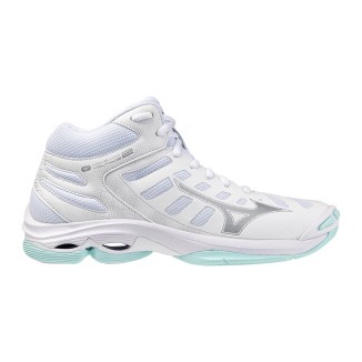 A Tutto Campo - MIZUNO WAVE VOLTAGE 2 MID WOMAN White/Blue Tint V1GC246545
