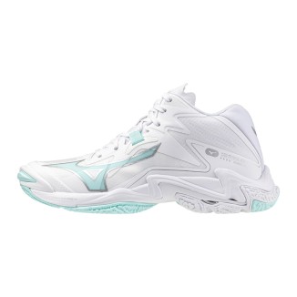 MIZUNO WAVE LIGHTNING Z8 MID WOMAN White/Blue Tint