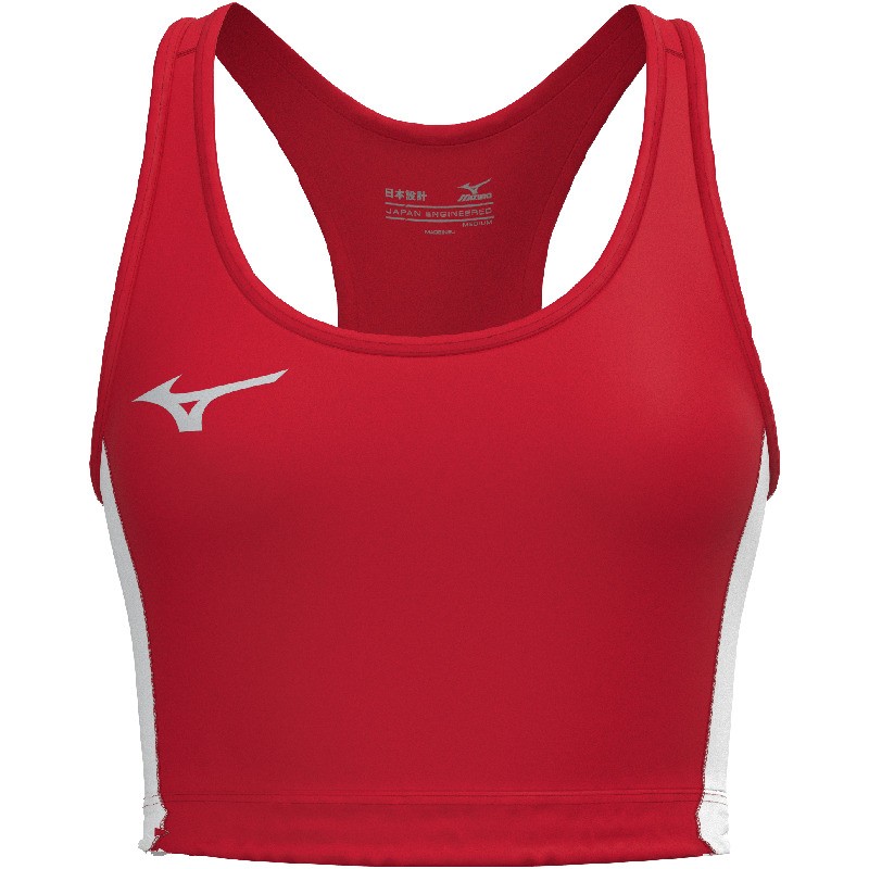 MIZUNO TEAM MZNRB BRA TOP WOS ROSSO
