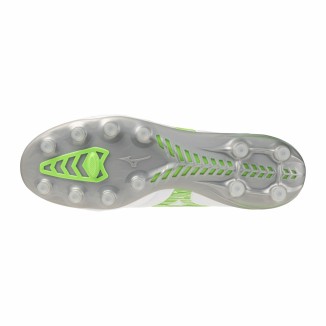 MIZUNO MONARCIDA NEO III PRO MD White/Neon Green
