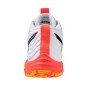 MIZUNO WAVE MOMENTUM ELITE MID White/Fiery Coral 2/Citrus