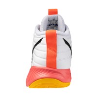 A Tutto Campo - MIZUNO WAVE MOMENTUM PRO MID White/Fiery Coral 2/Citrus