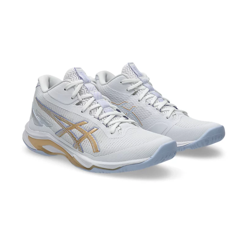 ASICS NETBURNER BALLISTIC FF MT 4 White/Champagne ASICS NETBURNER BALLISTIC FF MT 4 White/Champagne