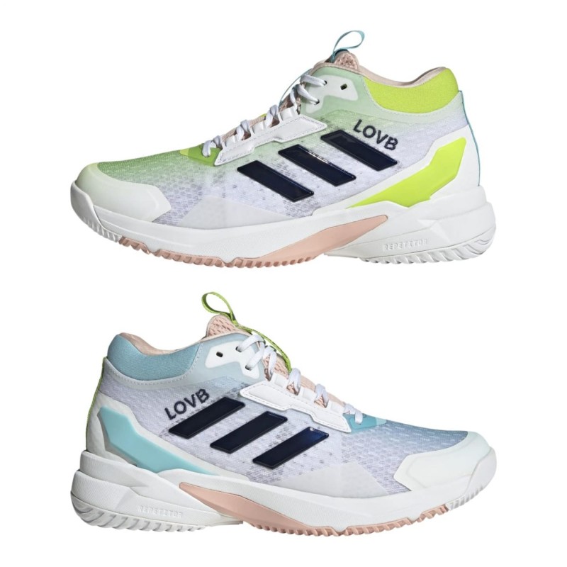 ADIDAS CRAZYFLIGHT 6 MID INDOOR W ftwr white/dark blue/ftwr