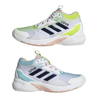 A Tutto Campo - ADIDAS CRAZYFLIGHT 6 MID INDOOR W ftwr white/dark blue/ftwr