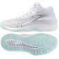 MIZUNO THUNDER BLADE Z MID White/Blue Tint
