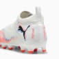PUMA FUTURE 8 MATCH FG/AG JR PUMA White-PUMA Black-Glowing Red