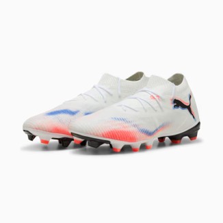 A Tutto Campo - PUMA FUTURE 8 MATCH FG/AG White- Puma Black- Glowing Red 108593-01