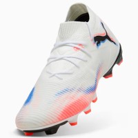 A Tutto Campo - PUMA FUTURE 8 MATCH FG/AG White- Puma Black- Glowing Red 108593-01