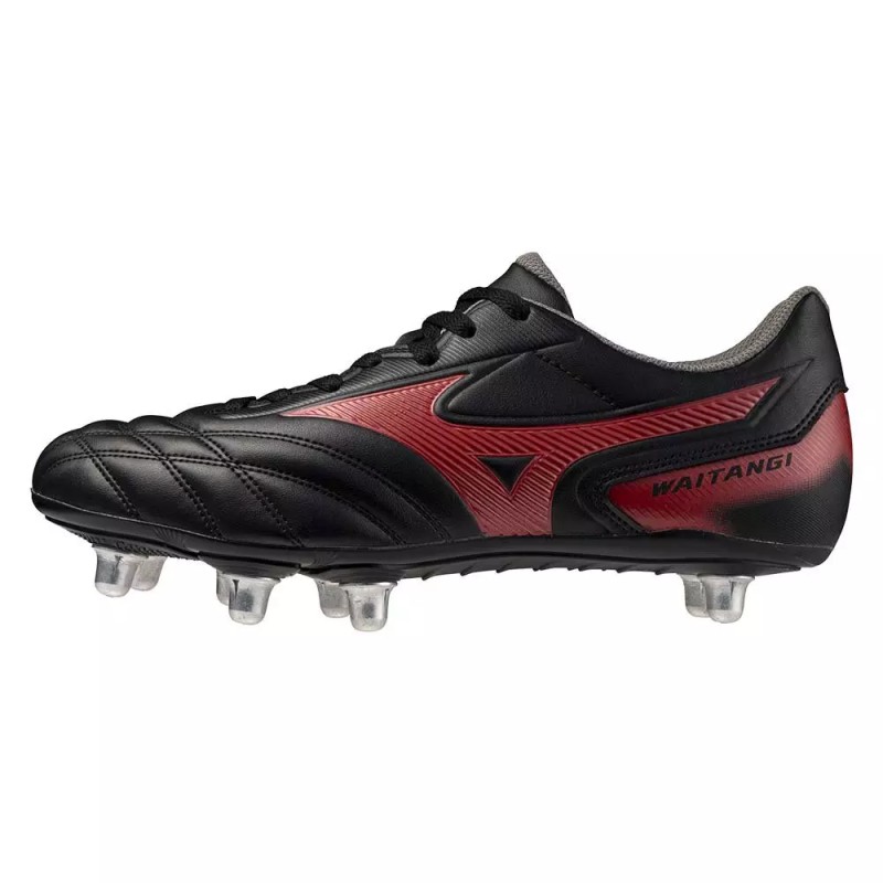 MIZUNO WAITANGI II CL RUGBY Nero - Rosso