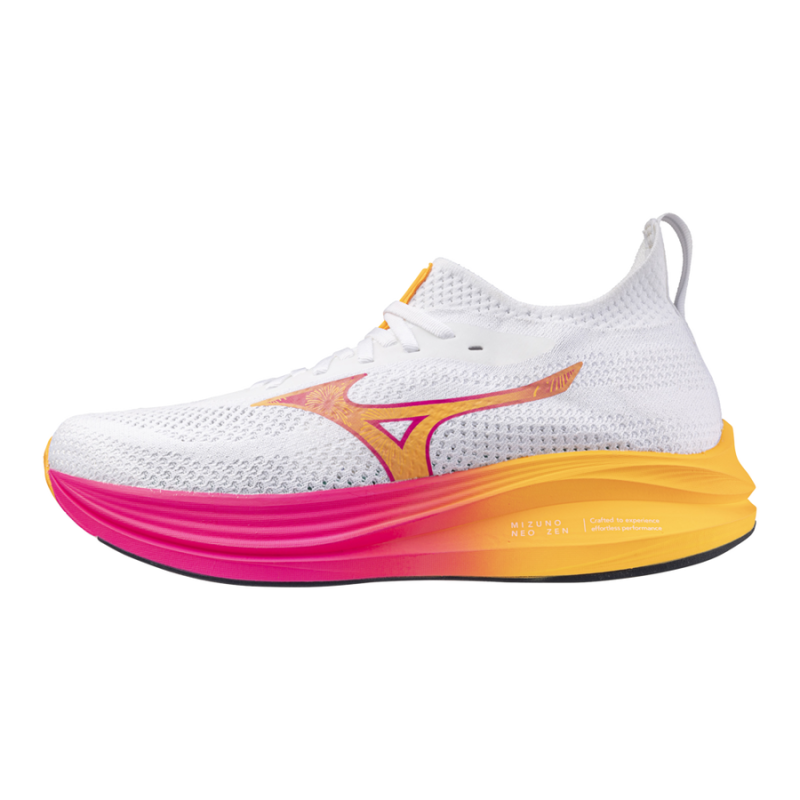 MIZUNO NEO ZEN White/Tang Orange/Pink Tetra