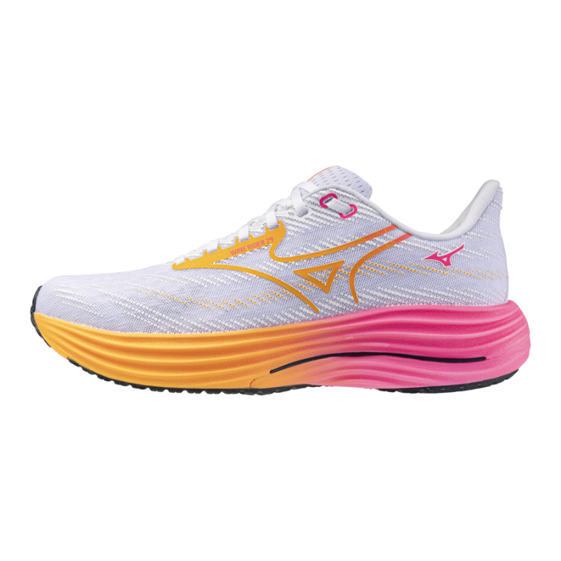MIZUNO WAVE RIDER 29 White/Tang Orange/Pink Tetra