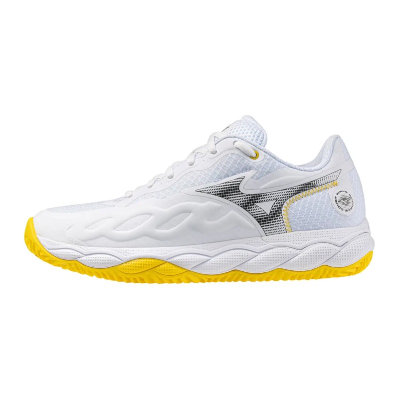 MIZUNO WAVE ENFORCE COURT PADEL White/Yellow