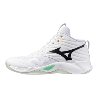 A Tutto Campo - MIZUNO WAVE MOMENTUM PRO MID White/Black/Frozen Emerald