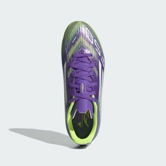 ADIDAS F50 LEAGUE FG/MG J Purple Rush / Cloud White / Lucid Lemon