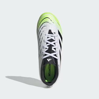 ADIDAS PREDATOR LEAGUE FG/MG J  Cloud White / Core Black / Lucid Lemon