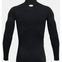 A Tutto Campo - UNDER ARMOUR ColdGear COMPRESSION MAGLIA MOOK Black / White - 001