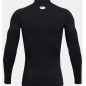 UNDER ARMOUR ColdGear COMPRESSION MAGLIA MOOK Black / White - 001 UNDER ARMOUR ColdGear COMPRESSION MAGLIA MOOK Black / White - 001