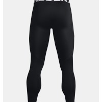 A Tutto Campo - UNDER ARMOUR ColdGear LEGGINGS COMPRESSION Black / White - 001