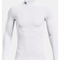 A Tutto Campo - UNDER ARMOUR ColdGear COMPRESSION MAGLIA MOOK White / Black - 100