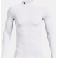 UNDER ARMOUR ColdGear COMPRESSION MAGLIA MOOK White / Black - 100 UNDER ARMOUR ColdGear COMPRESSION MAGLIA MOOK White / Black - 100