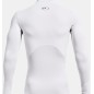 UNDER ARMOUR ColdGear COMPRESSION MAGLIA MOOK White / Black - 100 UNDER ARMOUR ColdGear COMPRESSION MAGLIA MOOK White / Black - 100