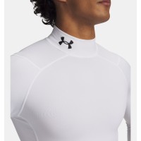 A Tutto Campo - UNDER ARMOUR ColdGear COMPRESSION MAGLIA MOOK White / Black - 100