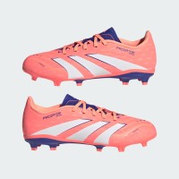 A Tutto Campo - ADIDAS PREDATOR LEAGUE FG/MG J  Signal Coral / Cloud White / Beam Orange