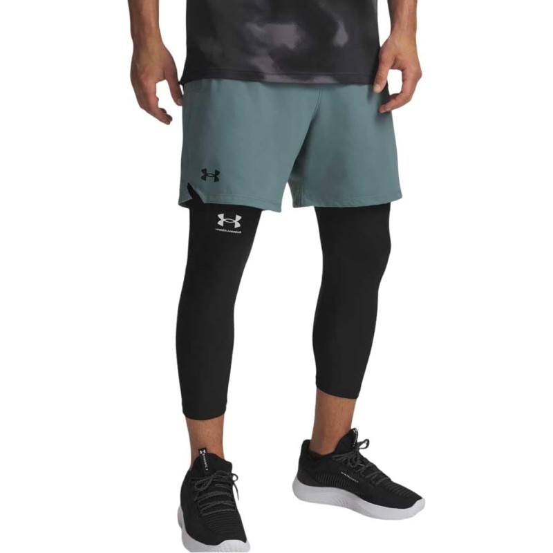 UNDER ARMOUR VANISH WOVEN 6IN SHORTS Jasper Blue / Black UNDER ARMOUR VANISH WOVEN 6IN SHORTS Jasper Blue / Black