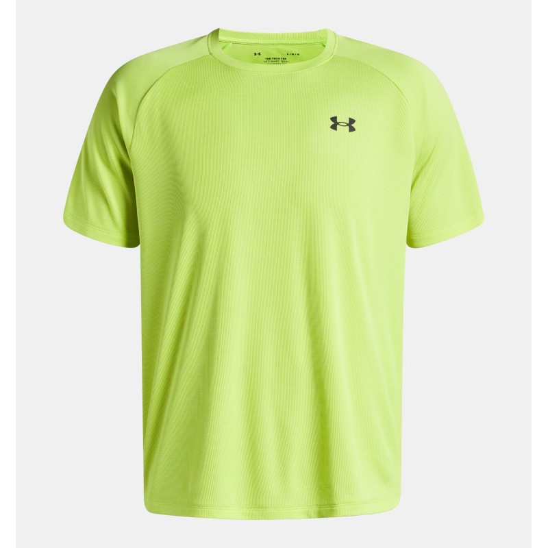 UNDER ARMOUR TECH TEXTURED SS Hyper Green / Black