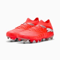 A Tutto Campo - PUMA FUTURE 8 MATCH FG/AG Glowing Red-PUMA White-PUMA Black-PUMA Silver