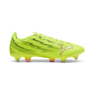 PUMA ULTRA 6 PLAY Yellow Alert-PUMA Black-Glowing Red-Lime Squeeze