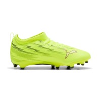 A Tutto Campo - PUMA ULTRA 6 MATCH FG/AG JR Yellow Alert-PUMA Black-Glowing Red-Lime Squeeze