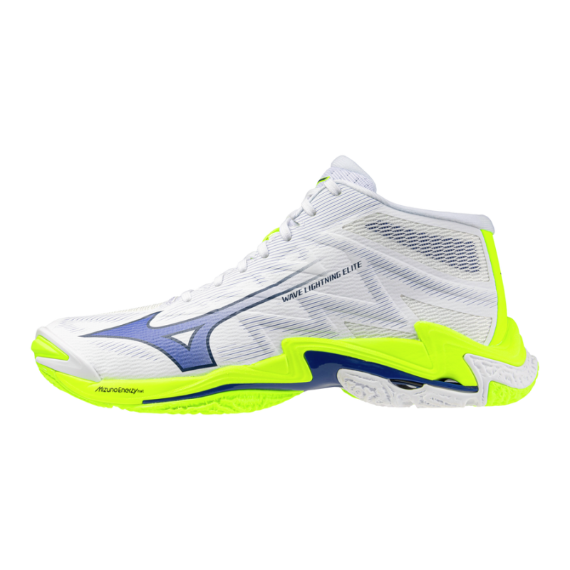 MIZUNO WAVE LIGHTNING ELITE MID White/Lightning Yellow/Dazzling Blue MIZUNO WAVE LIGHTNING ELITE MID White/Lightning Yellow/Dazzling Blue
