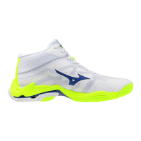 A Tutto Campo - MIZUNO WAVE LIGHTNING ELITE MID White/Lightning Yellow/Dazzling Blue