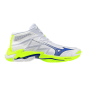 MIZUNO WAVE LIGHTNING ELITE MID White/Lightning Yellow/Dazzling Blue MIZUNO WAVE LIGHTNING ELITE MID White/Lightning Yellow/Dazzling Blue