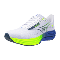 A Tutto Campo - MIZUNO WAVE RIDER 29 White/Estate Blue/Lightning Yellow  J1GC250353