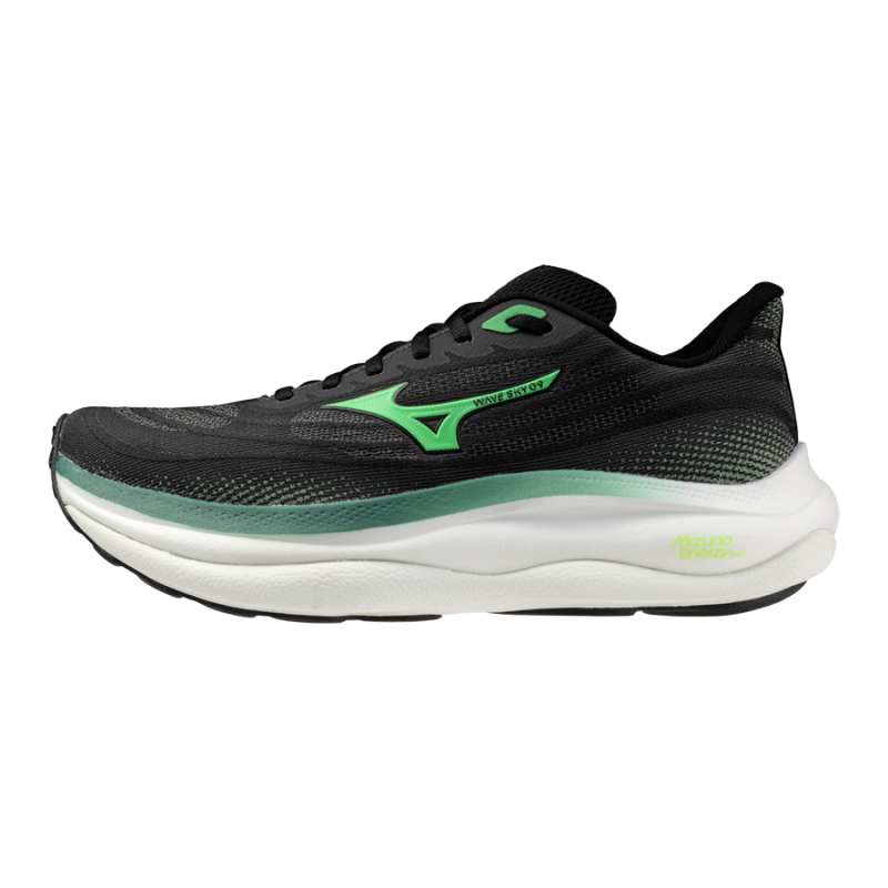 MIZUNO WAVE SKY 9 Black/Goblin Green/Alpine Green MIZUNO WAVE SKY 9 Black/Goblin Green/Alpine Green