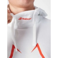 A Tutto Campo -BABOLAT HOOD SWEAT LEBRON white/ orange