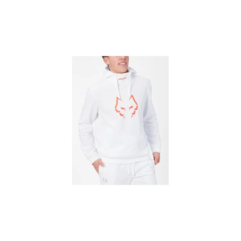 BABOLAT HOOD SWEAT LEBRON white/ orange BABOLAT HOOD SWEAT LEBRON white/ orange