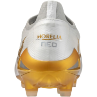 A Tutto Campo - MIZUNO MORELIA NEO IV BETA ELITE P1GA264250 White / MP Gold / Cool Gray 3C
