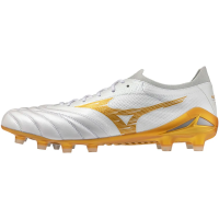 A Tutto Campo - MIZUNO MORELIA NEO IV BETA ELITE P1GA264250 White / MP Gold / Cool Gray 3C
